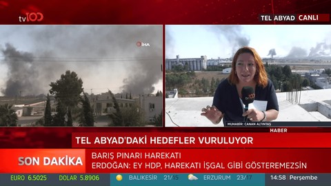 Tel Abyad'da arka arkaya patlamalar