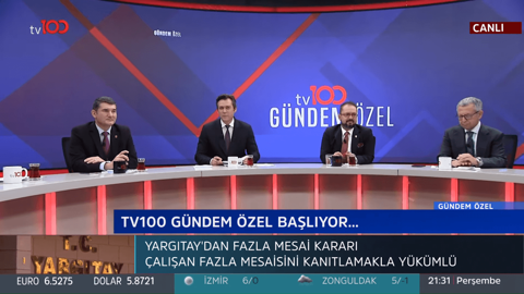 Emre Buga ile tv100 Gündem Özel - 10 Ocak 2020