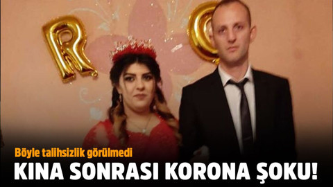 Kına gecesi sonrası korona virüs şoku