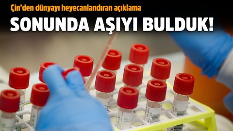 Çin: Korona virüs aşısını bulduk