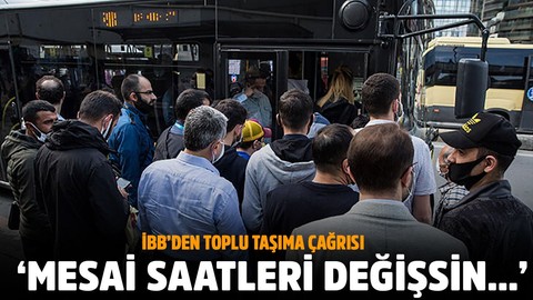 İBB Bilim Kurulu'ndan İstanbul Valiliği'ne toplu taşıma çağrısı