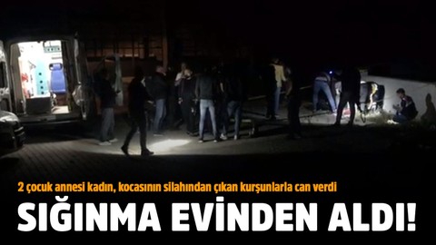 Sığınma evinden aldı, öldürdü!
