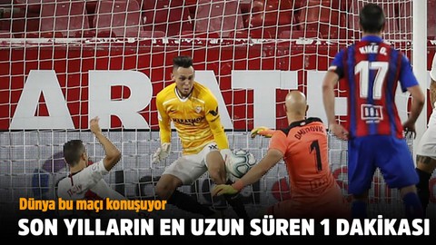 Son yılların en uzun süren 1 dakikası