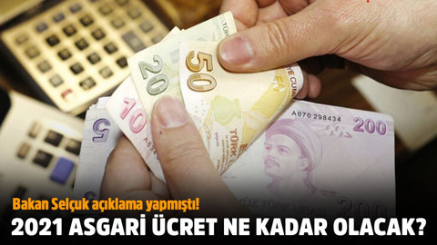 Yeni yılda asgari ücret zammı ne kadar, 2021 asgari ücret ne kadar olacak?