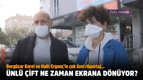 Bergüzar Korel ve Halit Ergenç'le çok özel röportaj... Ünlü çift ne zaman ekrana dönüyor?