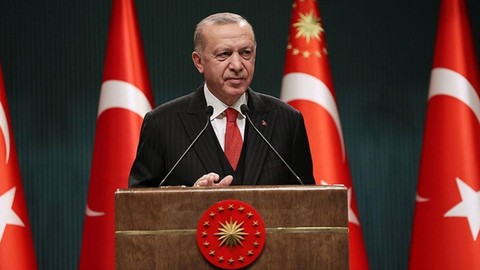 Cumhurbaşkanı Erdoğan'dan yeni yıl mesajı