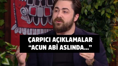 Semih Öztürk'ten çarpıcı açıklama! "Acun abi aslında... "