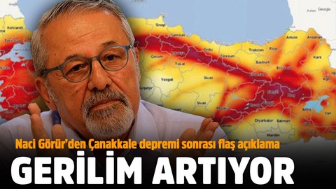 Prof. Dr. Naci Görür'den Çanakkale depremi sonrası flaş açıklama: Gerilim artıyor