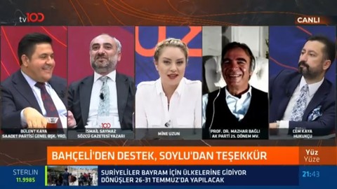 İsmail Saymaz'dan Mazhar Bağlı'ya fatura göndermesi