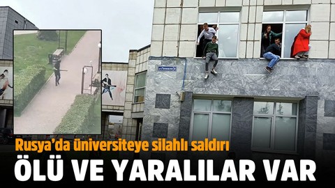 Rusya'da bir üniversiteye ateş açıldı: 8 ölü, 6 yaralı