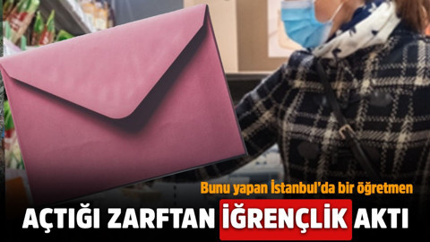 Bunu yapan bir öğretmen! Genç kadının açtığı zarftan sperm çıktı