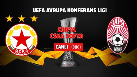 Canlı izle Zorya CSKA Sofya maçı şifresiz canlı maç izle