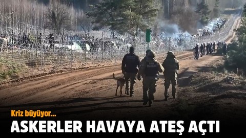 Polonya-Belarus sınırındaki sığınmacı krizi sürüyor