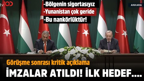 Macaristan ile kritik görüşme! Cumhurbaşkanı Erdoğan'dan önemli açıklamalar