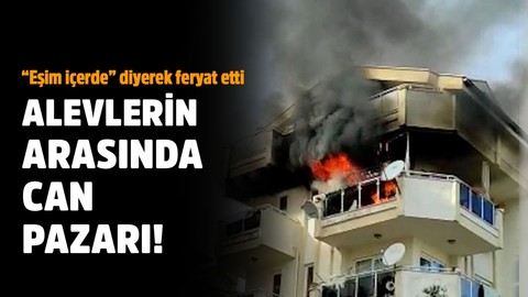 Marmaris’te alevlerin arasında can pazarı! Art arda patlamalar yaşandı