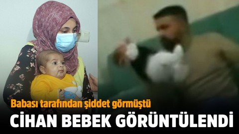 Babası tarafından dövülen Cihan bebeğe, protokol üyelerinden ziyaret