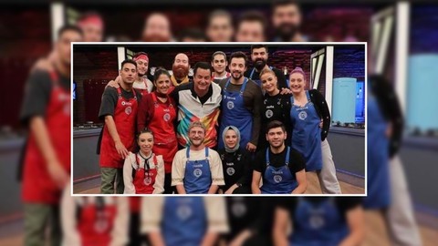 MasterChef'te yarışan o ismin dudak dudağa pozları ortaya çıktı