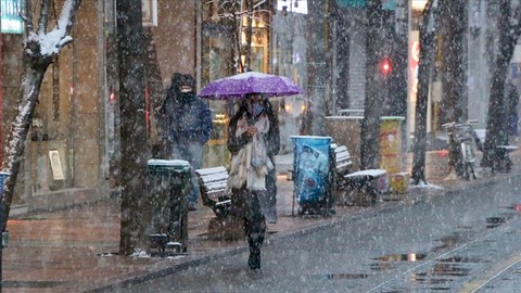 İstanbul için acil yağmur ve kar uyarısı! Meteoroloji açıkladı