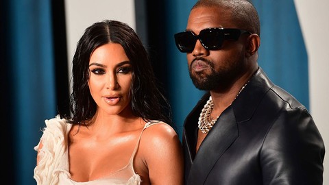 Kim Kardashian ve Kanye West çifti boşandı!