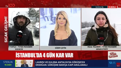 İşte İstanbul'da son durum! tv100 muhabirleri aktarıyor