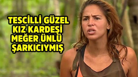 Survivor Berna'nın tescilli güzel kardeşi ünlü şarkıcı çıktı! Pozlarıyla akılları aldı