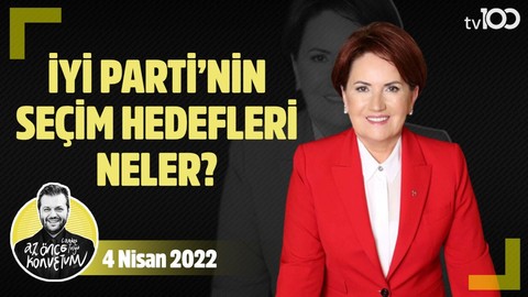 İYİ Parti'nin seçim hedefleri neler? - Candaş Tolga ile Az Önce Konuştum - 4 Nisan 2022