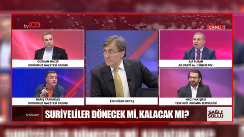 Stüdyoda tansiyon yükseldi! 'Sığınmacı' tartışmasında Ali Turan ile Barış Yarkadaş arasında gergin anlar