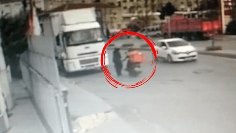 Gaziosmanpaşa’da skandal! Motokuryeden minibüs bekleyen kadına taciz