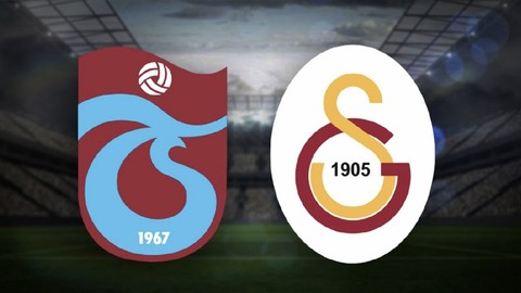 Trabzonspor - Galatasaray maçının ilk 11'leri belli oldu!