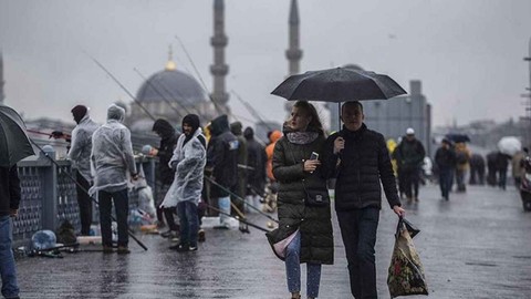 Kışın provası! Yarın dışarı çıkacaklar dikkat! Hava buz kesecek! 10 derece birden...