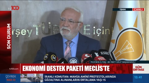 Torba yasa teklifi Meclis'te! AK Parti Grup Başkanvekili Elitaş: "KYK borçlarının faizleri silinecek"