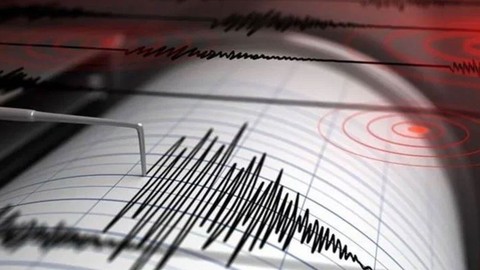 6.3 şiddetinde deprem meydana geldi!