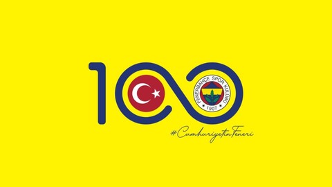 Fenerbahçe, Cumhuriyet’in 100. yılına özel hazırlanan armasını paylaştı