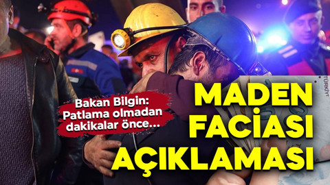 Bakan Bilgin'den Amasra maden faciası açıklaması