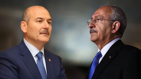 İçişleri Bakanı Süleyman Soylu Kılıçdaroğlu'na hakaret davası açtı!