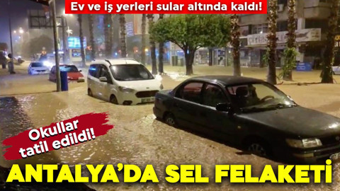 O ilimiz sular altında kaldı! 2 ilçede okullar tatil edildi!
