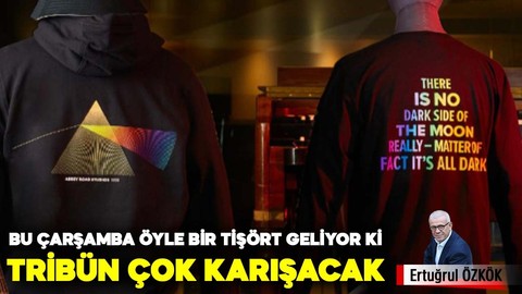 Bu çarşamba öyle bir tişört geliyor ki tribün çok karışacak