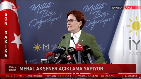 Meral Akşener’den Yavaş ve İmamoğlu’na çağrı: Milletimiz sizi göreve çağırıyor