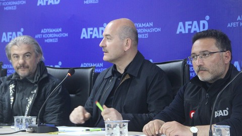 Bakan Soylu, Adıyaman’da koordinasyon toplantısına katıldı