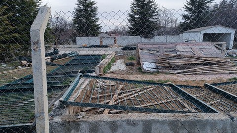 Mahalle arasındaki 'Aslan Diyarı' yıkıldı - Resim: 1