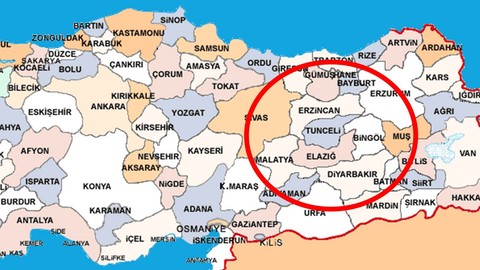 Erzincan, Erzurum, Sivas, Tunceli, Bingöl, Elazığ ve Malatya... Tek tek uyarı geçilmeye başladı. Siz de hızla bakın