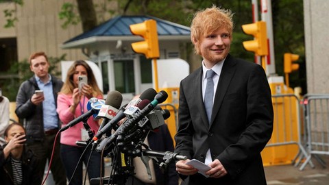"İspatlarsanız müziği bırakırım" demişti; Grammy ödüllü Ed Sheeran'ın çalıntı şarkı davasında karar çıktı