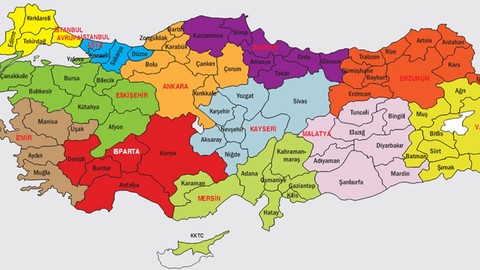 Türkiye'yle ilgili korkunç bir fotoğraf yayınlandı. Erzurum, Muş, Ağrı, Erzincan, Tunceli ve Bingöl. Durumunuz korkunç