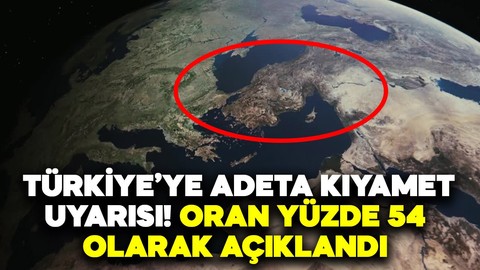 Türkiye'ye resmen kıyamet uyarısı... Oran yüzde 54 olarak açıklandı... Korkunç istatistiği görenlerin gözüne bir gram uyku girmiyor