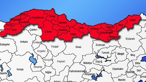 Bolu, Karabük, Kastamonu, Çorum, Sivas, Sinop, Tokat, Gümüşhane ve Bayburt... Kırmızı uyarı geldi... Korkunç yaratık sizin illerinize saldırıyor