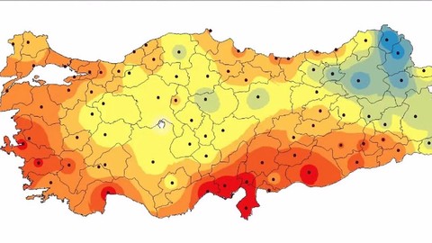 Adana, Osmaniye, Kahramanmaraş, Hatay, Gaziantep, Şanlıurfa ve Mardin. Kırmızı alarm verildi. 14-15 Ağustos'ta geçerli