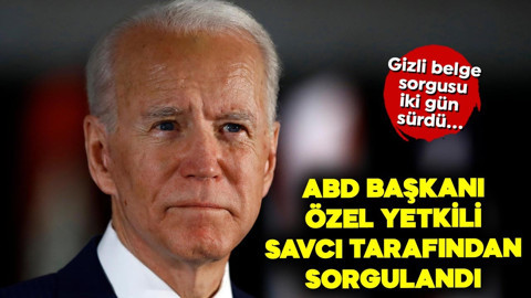 ABD Başkanı Biden, özel yetkili savcı tarafından sorgulandı