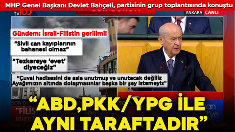 Bahçeli ABD'ye SİHA tepkisi: Ayağımızın altında dolaşma!