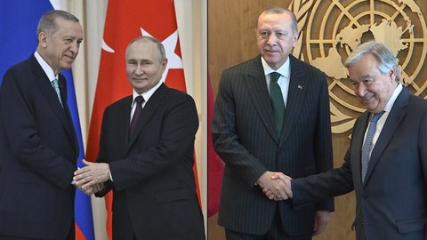 Cumhurbaşkanı Erdoğan'dan Filistin-İsrail diplomasisi! Putin ve Guterres'le kritik görüşme