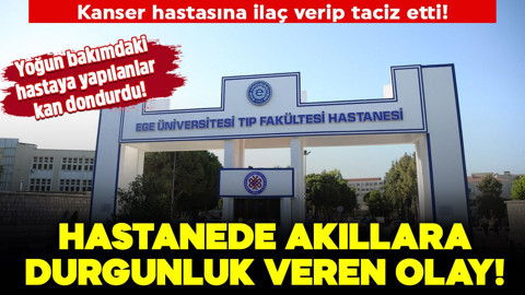 Kanser hastasına morfin verdi, taciz etti! Tacizci hemşire tutuklandı